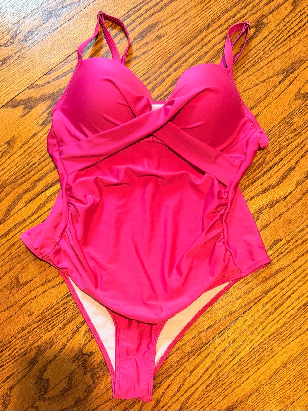 SHEIN 1 piece ruched bathing suit - size 2XL